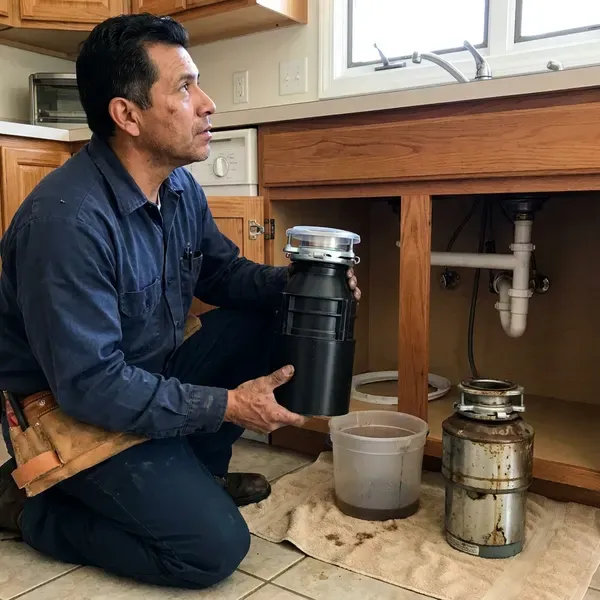 Local garbage disposal replacement by HNV Plumbing, Boise City, ID