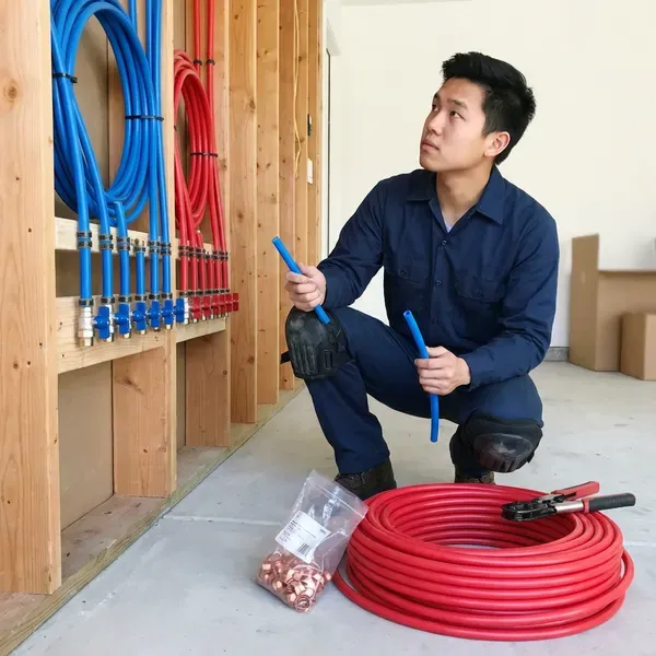 Local pex pipe installation by HNV Plumbing, Boise City, ID