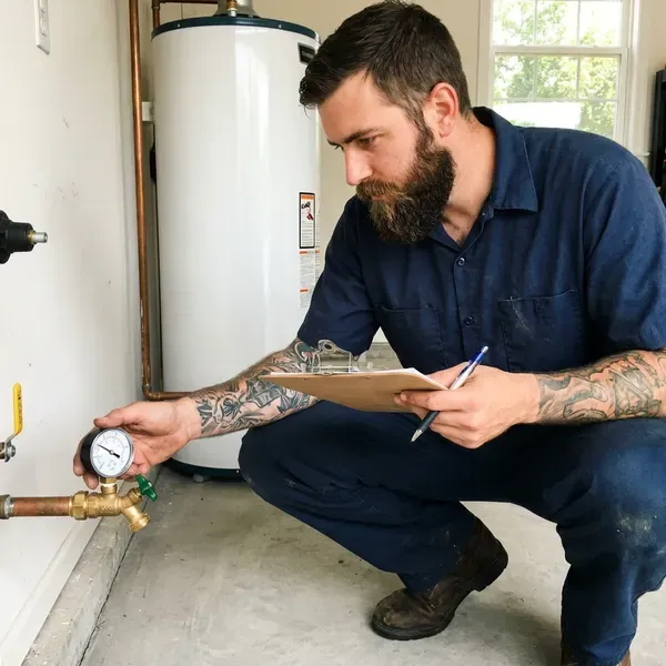 HNV Plumbing technician providing plumbing maintenance in Boise City, ID