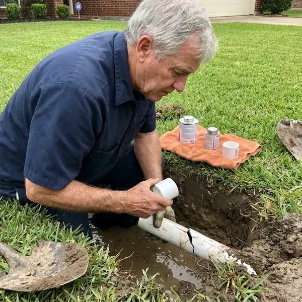 Local water line repair by HNV Plumbing, Twin Falls, ID